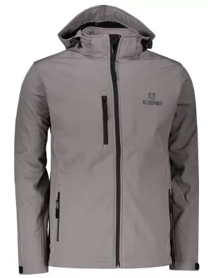 Herren-Softshelljacke ALTISPORT ALM006522 STAHLGRAU