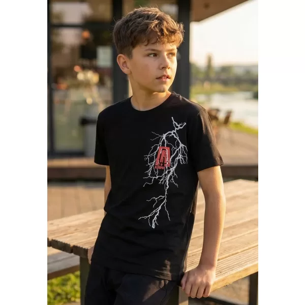  Kinder-T-Shirt ALTISPORT ALK027138 SCHWARZ 