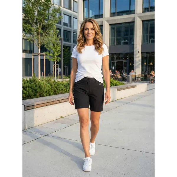  Damen-Shorts ALTISPORT NEISA LPAT509 SCHWARZ 