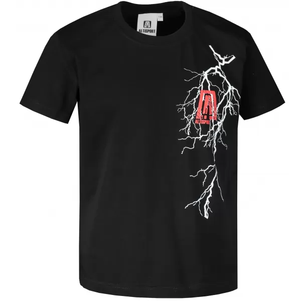  Kinder-T-Shirt ALTISPORT ALK027138 SCHWARZ 