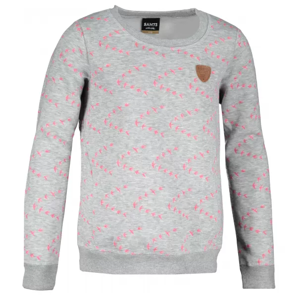  Mädchen Sweatshirt SAM 73 EMMA GM 523 GRAU 