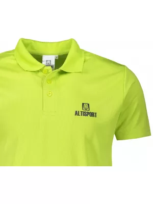 Herren-Funktions-T-Shirt mit Kragen ALTISPORT ALM006217 KALK