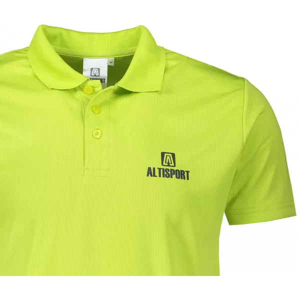  Herren-Funktions-T-Shirt mit Kragen ALTISPORT ALM006217 KALK 