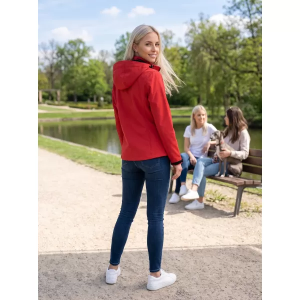  Softshelljacke für Damen ALTISPORT ALW056521 ROT 