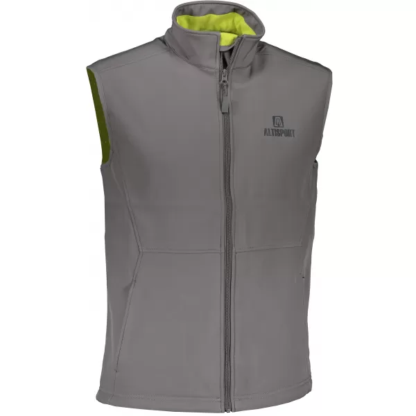  Herren-Softshellweste ALTISPORT ALM006517 STAHLGRAU 