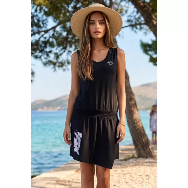  Kleid ALTISPORT NYONA LSKT329 SCHWARZ 