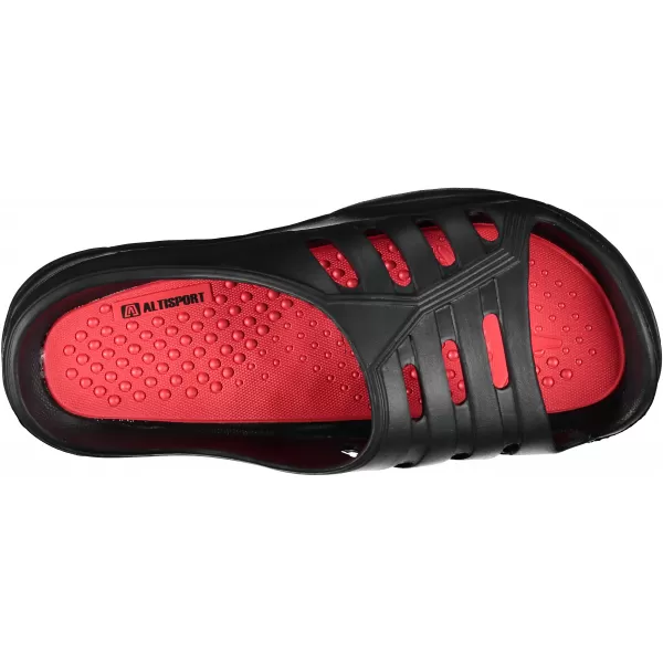  Herrenhausschuhe ALTISPORT EDEL MBTT262 SCHWARZ 
