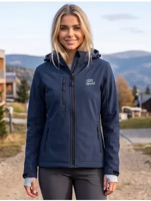 Softshelljacke für Damen ALTISPORT ALW056521 NAVY BLAU