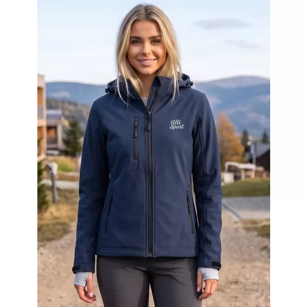  Softshelljacke für Damen ALTISPORT ALW056521 NAVY BLAU 