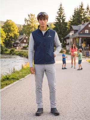 Herren-Softshellweste ALTISPORT ALM006517 NAVY BLAU