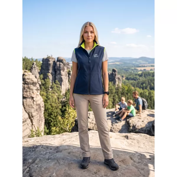  Softshellweste für Damen ALTISPORT ALW056516 NAVY BLAU 