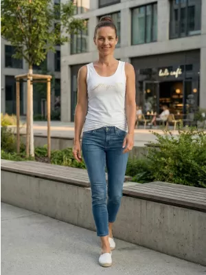 Damen-Tanktop ALTISPORT LUCIA LTST775 WEIß