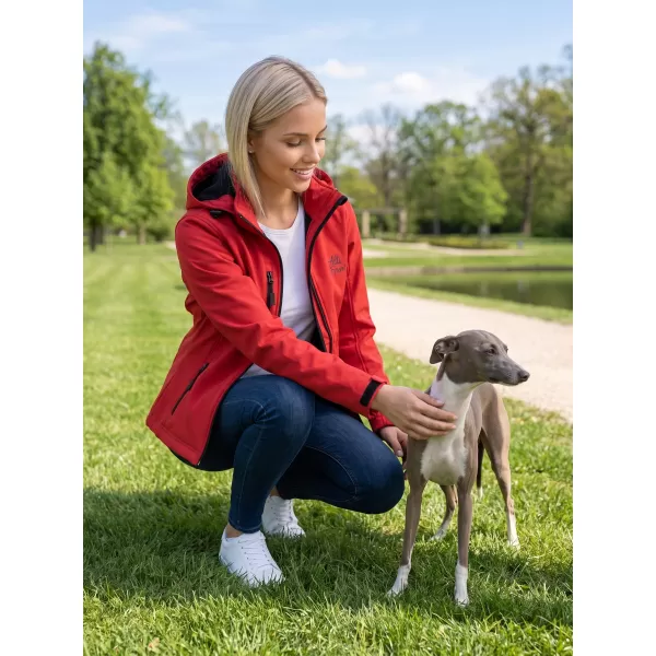  Softshelljacke für Damen ALTISPORT ALW056521 ROT 