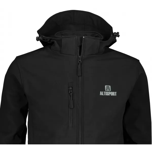  Herren-Softshelljacke ALTISPORT ALM006522 SCHWARZ 