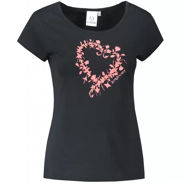  Damen-T-Shirt ALTISPORT ALW058122 NAVY BLAU 