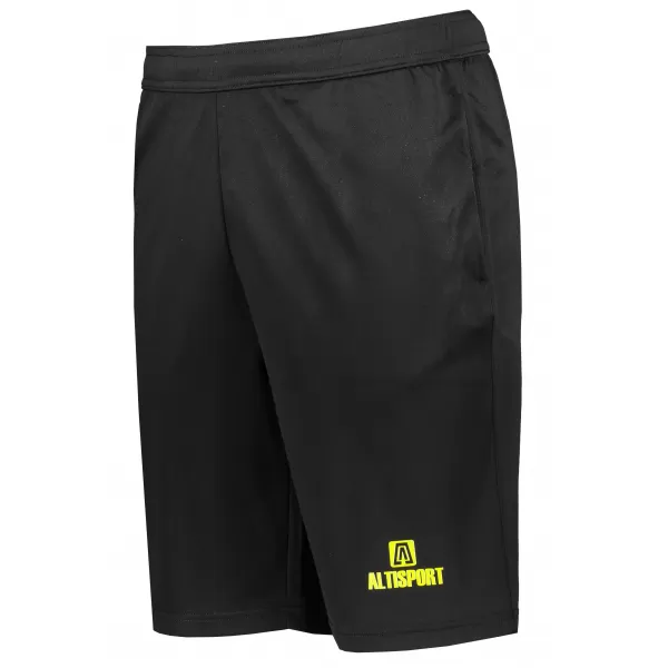  Herrenshorts ALTISPORT ALM006612 SCHWARZ UND GRÜN 