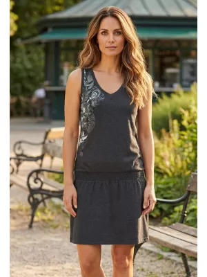 Kleid ALTISPORT ELAXA LSKT335 SCHWARZ