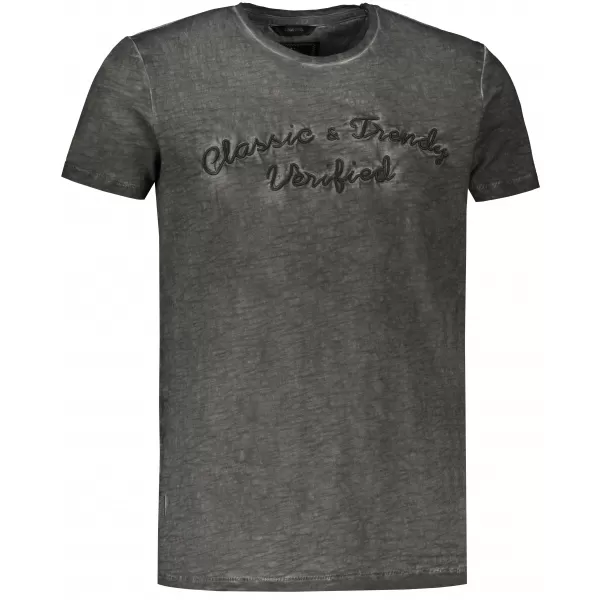  Herren-T-Shirt KIXMI LINBERG DUNKELGRAU 