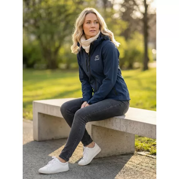  Softshelljacke für Damen ALTISPORT ALW056521 NAVY BLAU 