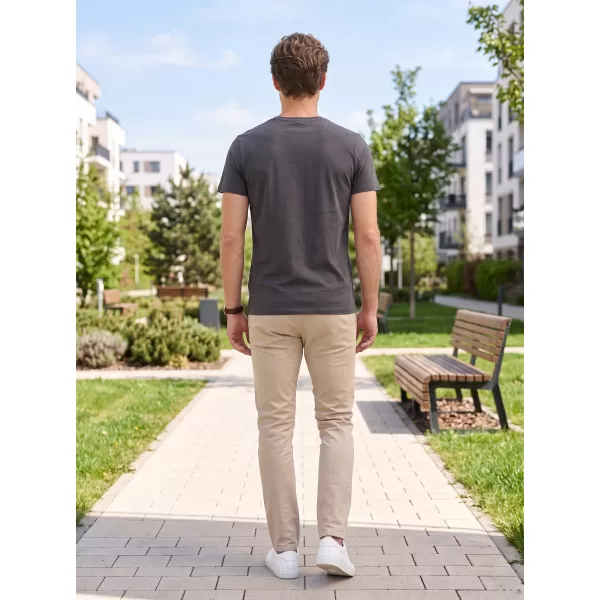  Pánské premium triko ALTISPORT CARRYOVER ALM065153 LIGHT ANTHRACITE 