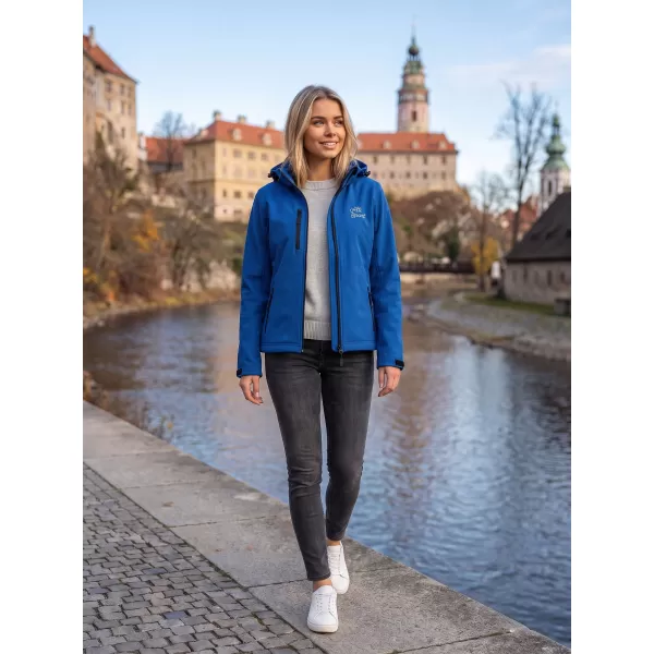  Softshelljacke für Damen ALTISPORT ALW056521 KÖNIGSBLAU 