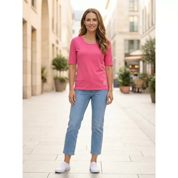  Damen-T-Shirt mit kurzen Ärmeln ALTISPORT ARICA LTST772 HELL-PINK 