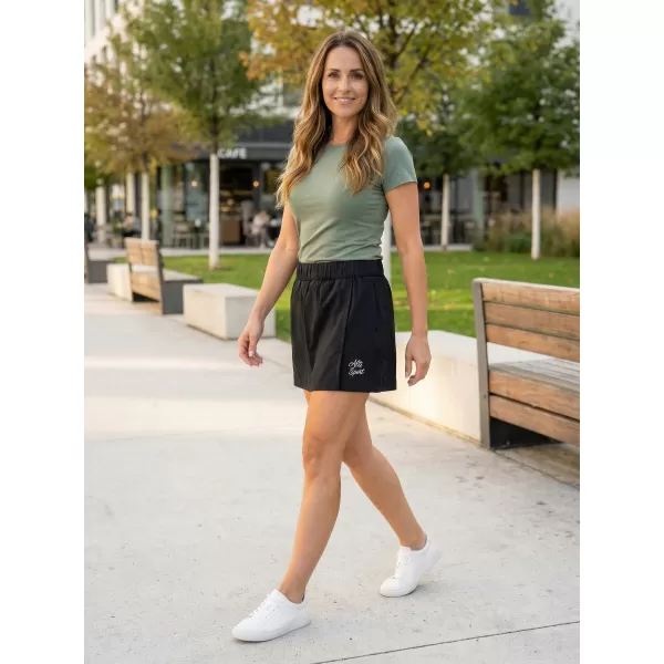  Sportrock für Damen ALTISPORT OMENA LSKT348 SCHWARZ 