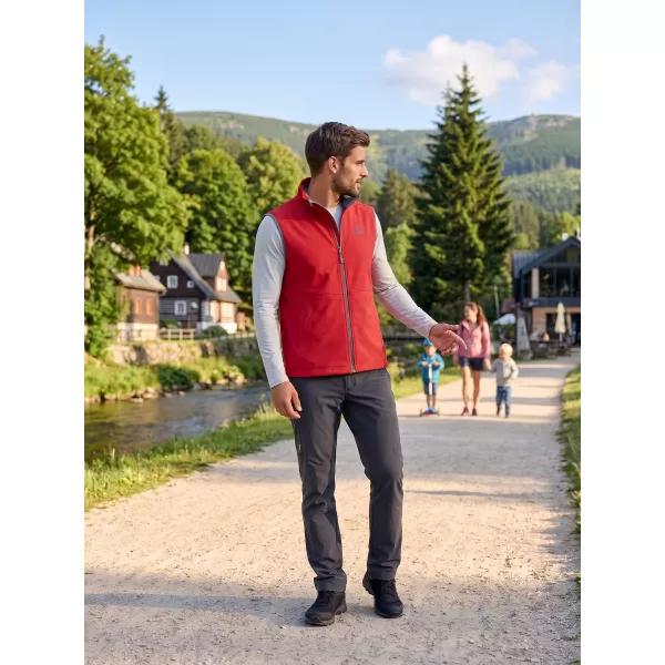  Herren-Softshellweste ALTISPORT ALM006517 ROT 