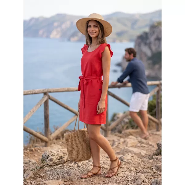  Kleid KIXMI LESLIE ROT 