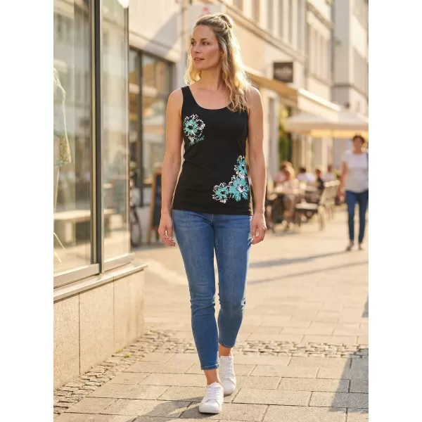  Dámské tílko ALTISPORT CARRYOVER ALW016136 ČERNOMODRÁ 