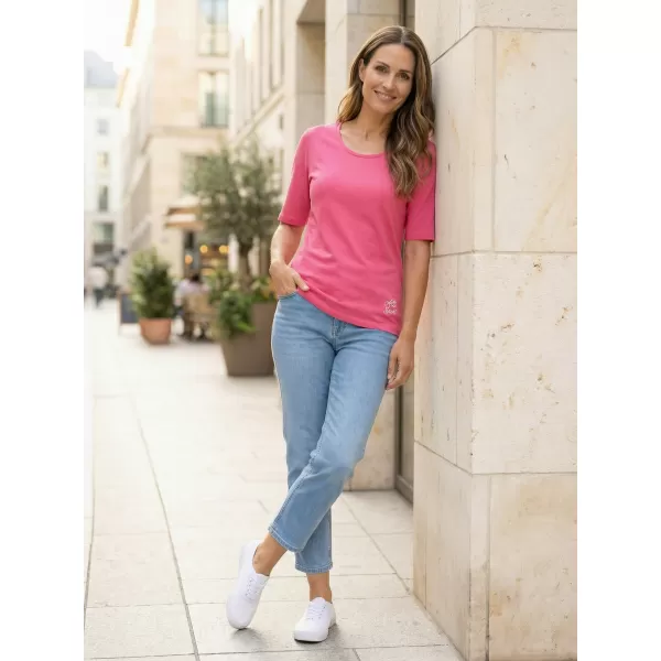  Damen-T-Shirt mit kurzen Ärmeln ALTISPORT ARICA LTST772 HELL-PINK 