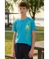 Kinder-T-Shirt ALTISPORT ALK027138 TÜRKIS