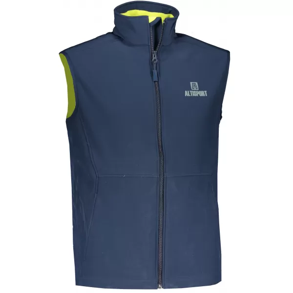  Herren-Softshellweste ALTISPORT ALM006517 NAVY BLAU 