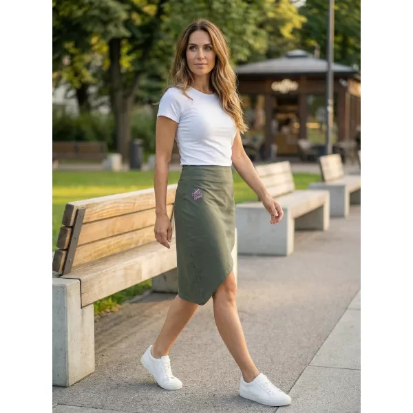  Damenrock ALTISPORT LARCA LSKT347 GRÜN 