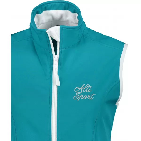  Softshellweste für Damen ALTISPORT ALW056516 DUNKLES TÜRKIS 