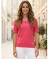Damen-T-Shirt mit kurzen Ärmeln ALTISPORT ARICA LTST772 DUNKELPINK