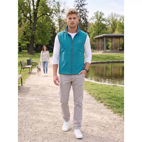  Herren-Softshellweste ALTISPORT ALM006517 DUNKLES TÜRKIS 