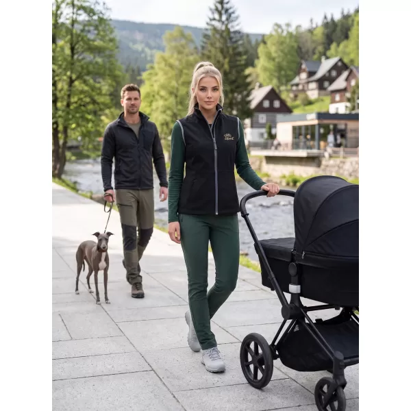  Softshellweste für Damen ALTISPORT ALW056516 SCHWARZ 