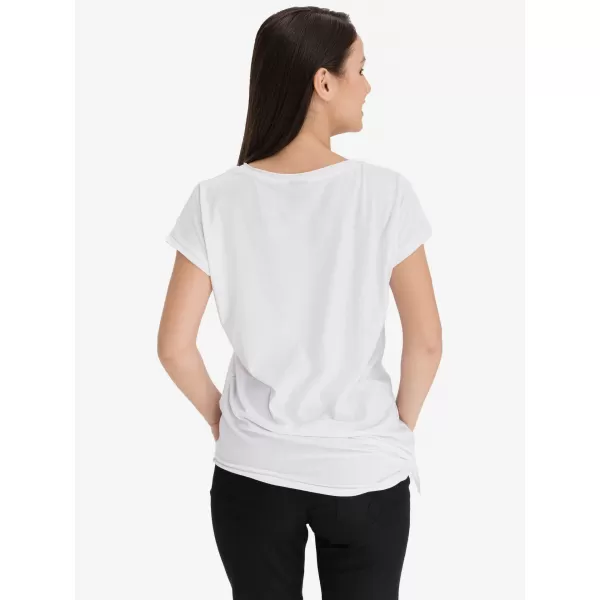  Frauen t -Shirt mit kurzen Ärmeln SAM 73 MOLLY WT 817 WEIß 