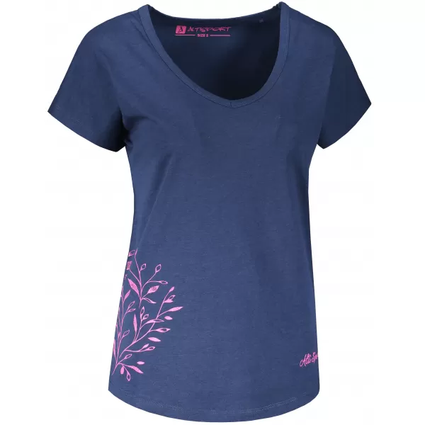  Damen-T-Shirt ALTISPORT ECYLA LTST767 DUNKELBLAU 
