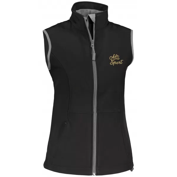  Softshellweste für Damen ALTISPORT ALW056516 SCHWARZ 