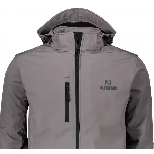  Herren-Softshelljacke ALTISPORT ALM006522 STAHLGRAU 