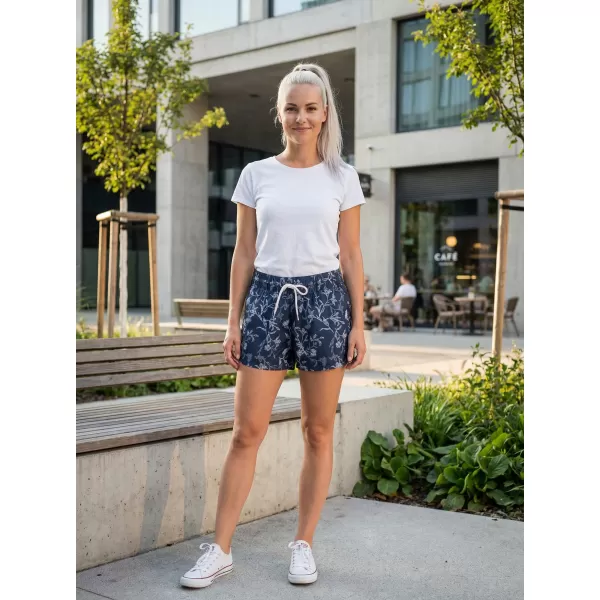 Damen-Shorts ALTISPORT BARBA LPAT512 DUNKELBLAU 