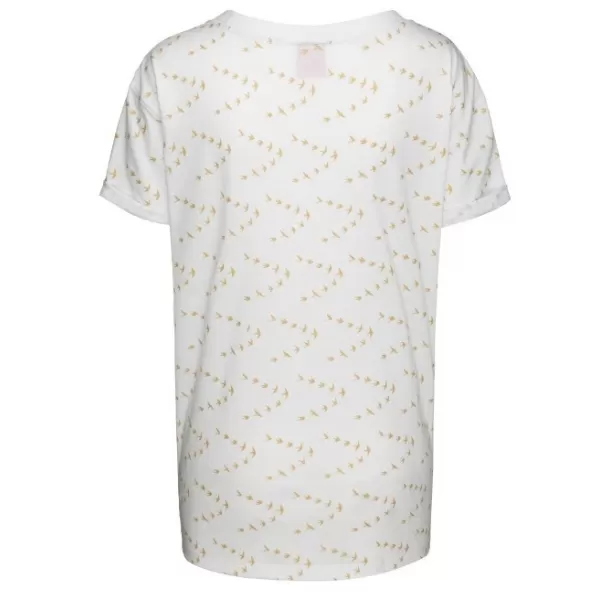  Frauen t -Shirt mit kurzen Ärmeln SAM 73 SARAH WT 815 WEIß 