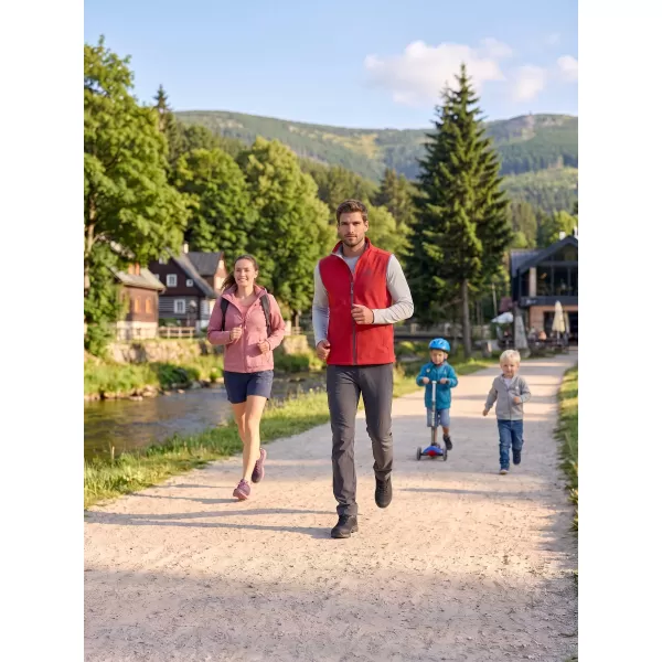  Herren-Softshellweste ALTISPORT ALM006517 ROT 