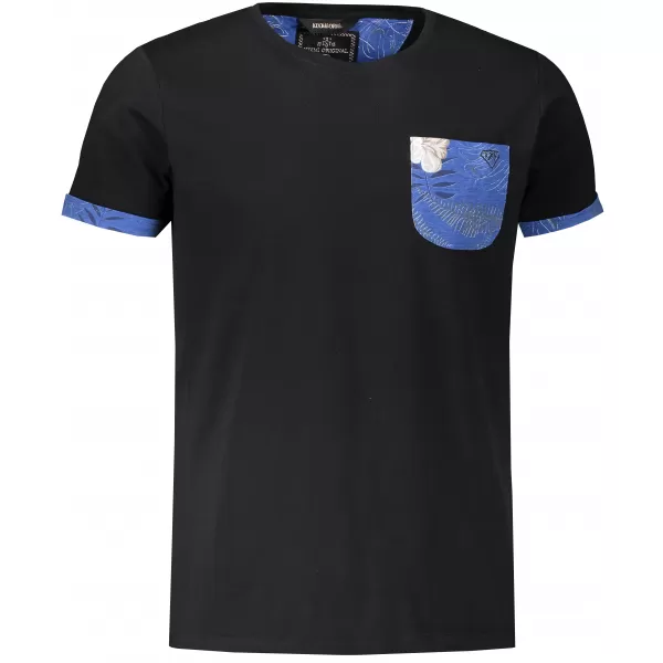  Herren-T-Shirt KIXMI LARKIN SCHWARZ 