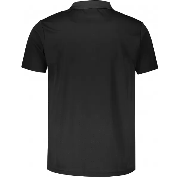  Herren-Funktions-T-Shirt mit Kragen ALTISPORT ALM006217 SCHWARZ 