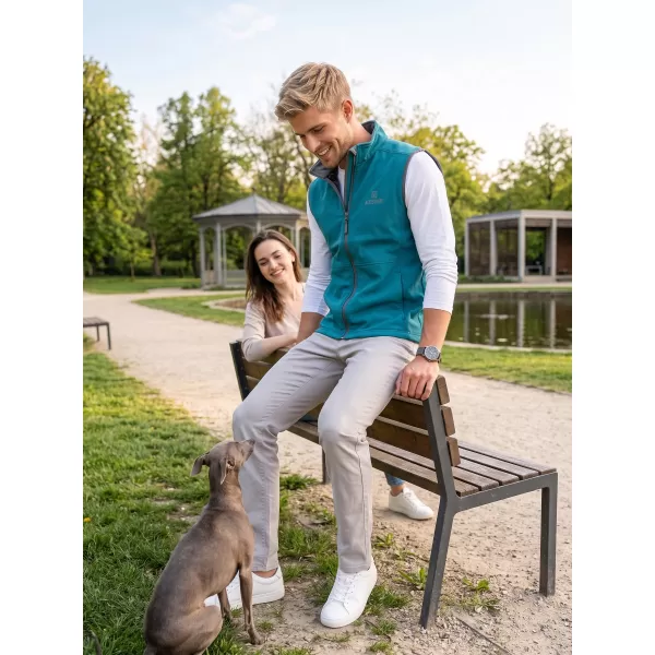  Herren-Softshellweste ALTISPORT ALM006517 DUNKLES TÜRKIS 
