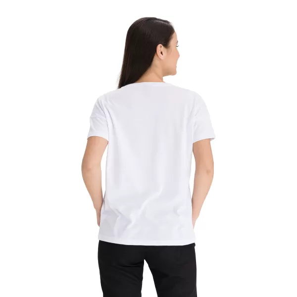 Frauen t -Shirt mit kurzen Ärmeln SAM 73 SIAN WT 820 WEIß 