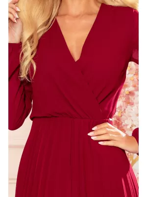 Kleid NUMOCO ISABELLE A313-8 ROTWEIN